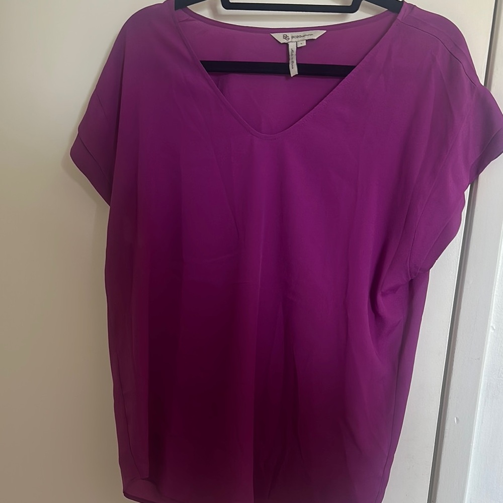 Vintage BCBG Purple Women's Top